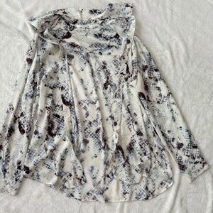 Rose and Olive Colorful Women’s Button Down Top